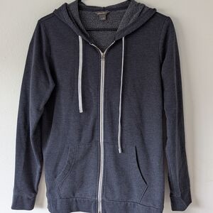 Eddie Bauer Navy Blue Zip-Up Hoodie